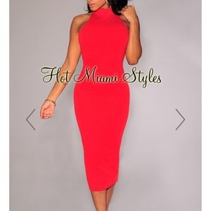 Hot Miami Styles red dress